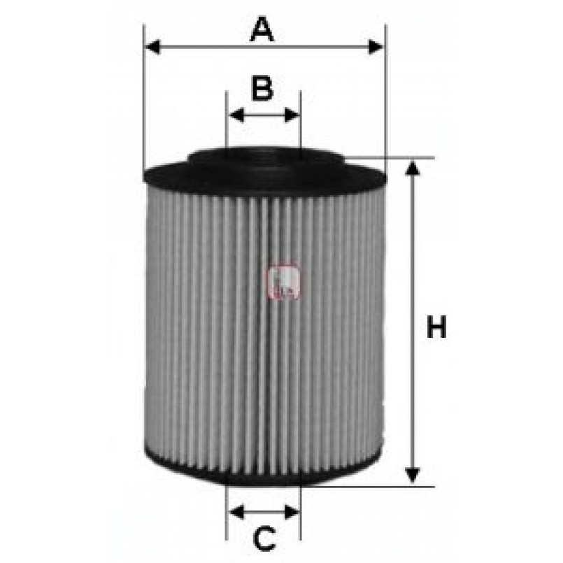 S 5054 PE SOFIMA Фільтр оливи